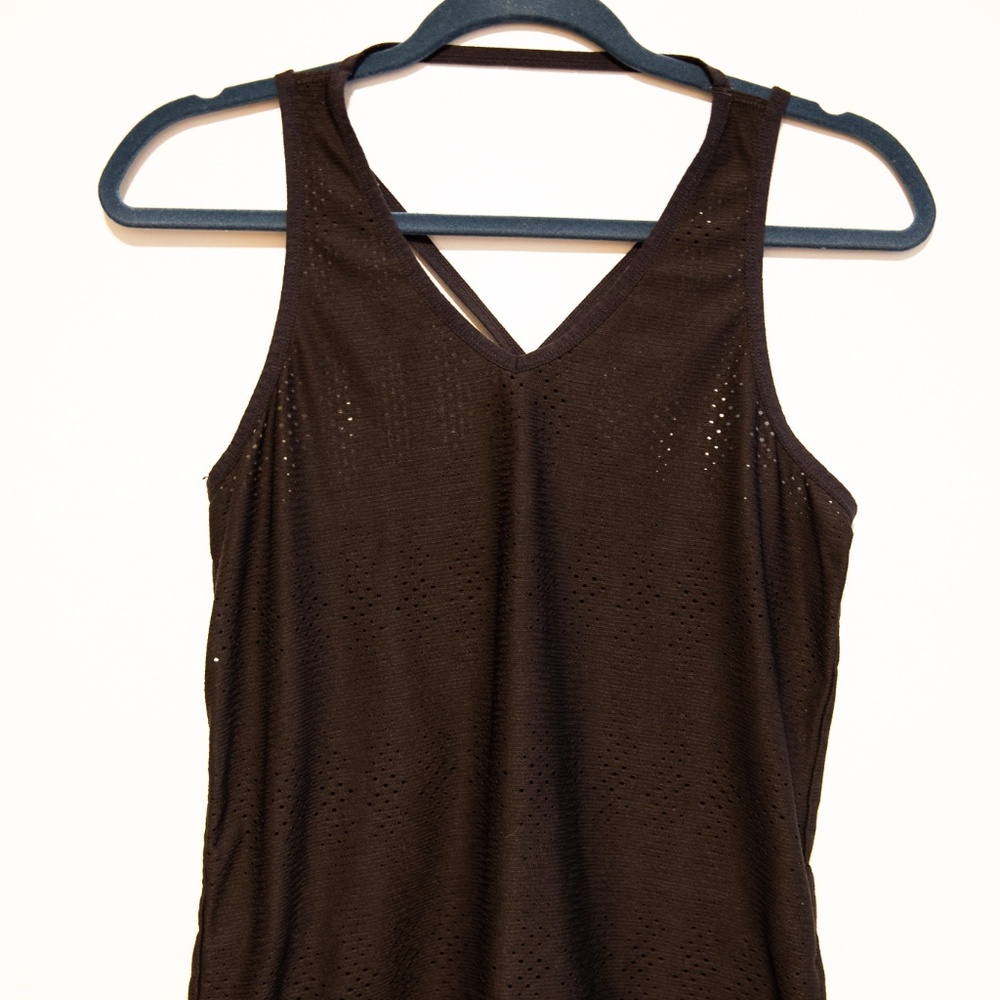 Athleta Dot Mesh Tank